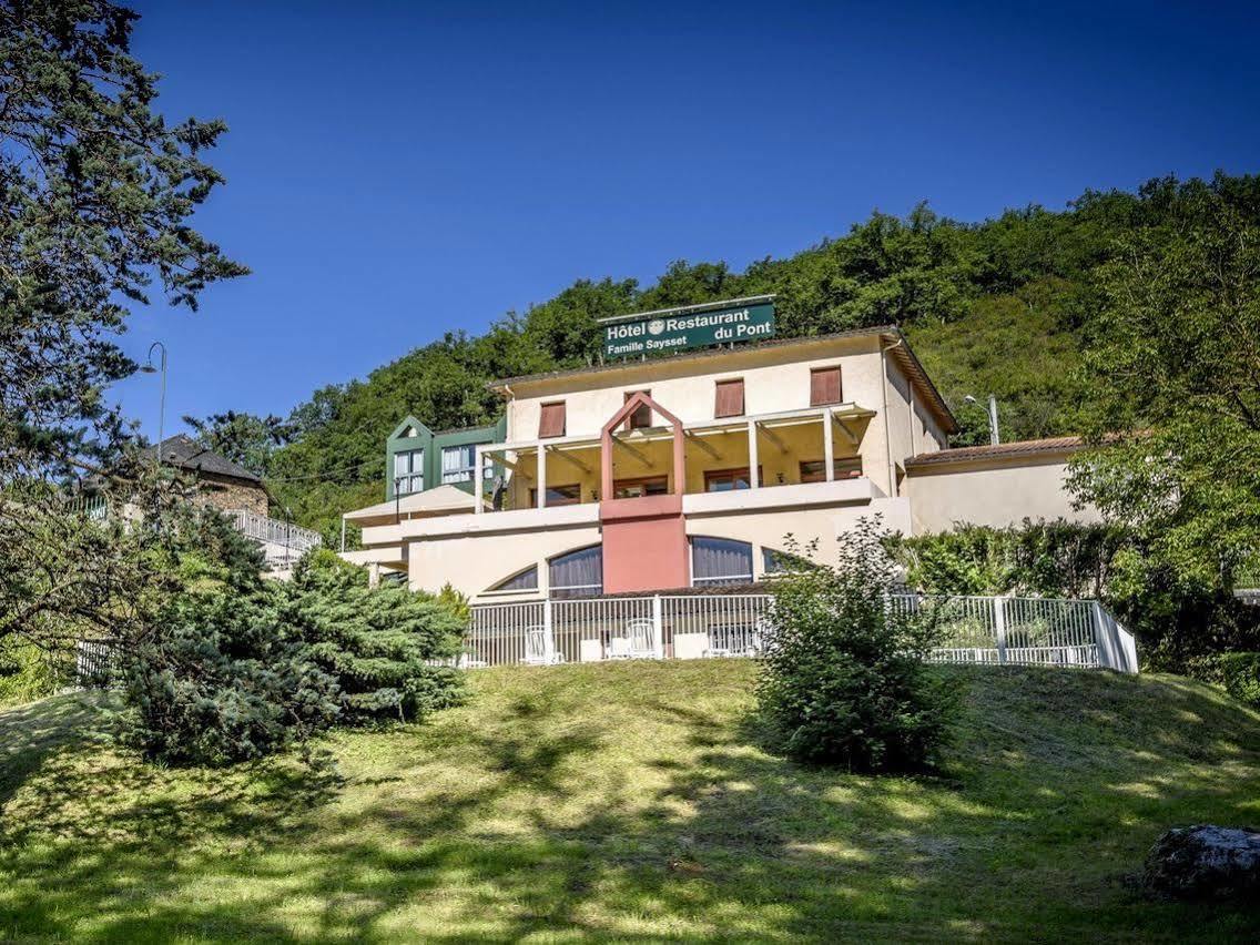 Logis Hotel Restaurant Du Pont Ambialet Exterior foto